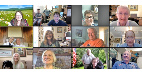 A Zoom call last week included staff members and several long-time Nugget contributors to honor the retirement of reporter Sharon Hall.