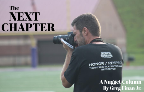 Greg Finan Jr. is moving on after seven great years of Nugget sports writing. (Photo by Carrie Dawn Roy)