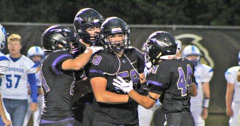 Senior defensive lineman Joseph Thomas was the bright spot for Lumpkin, anchoring the middle of the defense and showing the ability to disrupt the Leopards’ passing plays while also plugging the middle on inside runs.