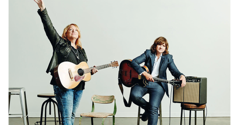 With a performance by Emily Saliers (left) and Amy Ray, who make up the Grammy-winning duo Indigo Girls, Community Helping Place's annual Gold Party, which serves as a primary fundraiser for the local non-profit, should still be a massive hit, even in an all virtual setting.