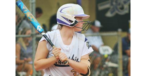 Senior Lauren English connected for three hits and four RBIs in Lumpkin’s 8-2 win over region rival Dawson County last week.