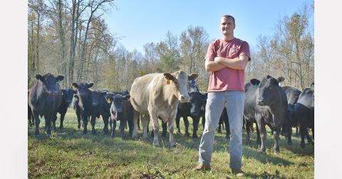 Rhett Stringer’s hard work at Stringer Family Farms has not gone unnoticed as he was recently awarded as the Upper Chattahoochee River Soil and Water Conservation District Farm Family of the Year for Lumpkin County.
