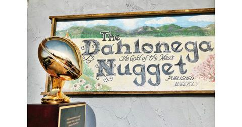 Nugget football trophy