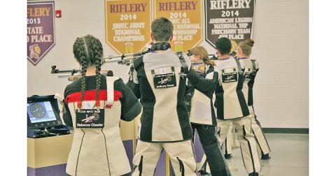 The Lumpkin County High School rifle team extended its undefeated record with its seventh win of the year with a victory over Parkview High School.