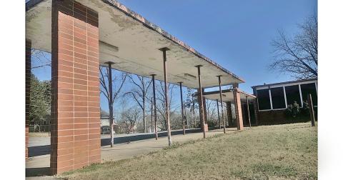 The aging school building on North Park Street is most likely destined for demolition.
