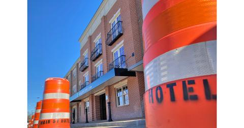 The new Holiday Inn Express and Suites along East Main Street in Dahlonega could open for business as early as mid-February.
