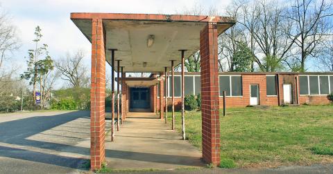 The site of the old school yard property on North Park Street is part of the land targeted for a proposed multi-family unit and hotel, as heard by the City Council and Downtown Development Authority recently.