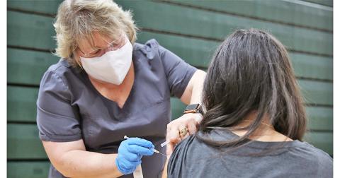 UNG will host four town halls on its Dahlonega, Blue Ridge and Gainesville campuses and online to provide information about the COVID-19 vaccine.  (Photo by PEGGY COZART/UNG)
