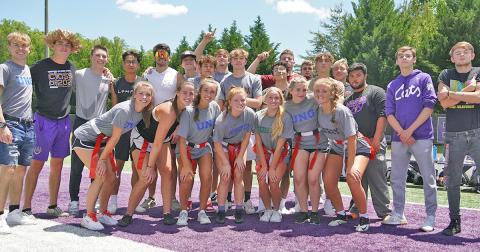 The Senior Class took home the title of Powderpuff Champions after sweeping the competition in dominant fashion on Thursday. The team dominated the Sophomores in Game One before beating the Juniors in the Championship.