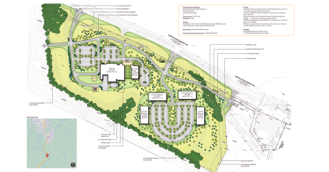 The Lumpkin County Board of Commissioners officially approved the plan for the upcoming hospital that will sit along GA 400.