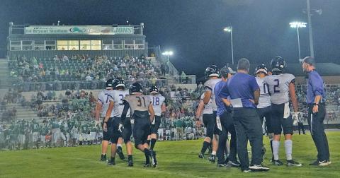 While not the final result head coach Caleb Sorrells wanted, he contends that it was “a different loss” than last year’s 33-3 blowout defeat at the hands of the same Franklin County Lions, showing a glimpse of his team’s improvement.