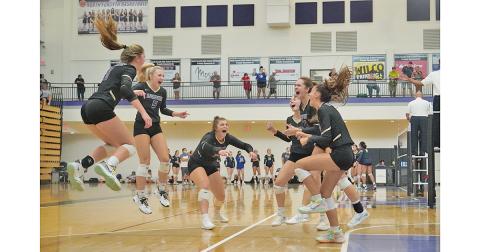 Coming out with an unmatched energy, the Indians started out strong in their match against North Forsyth during the Coal Mountain Tournament. Despite falling to the Raiders in straight sets, the Indians proved competitive with the AAAAAAA team, playing some of their best volleyball of the season in the match.
