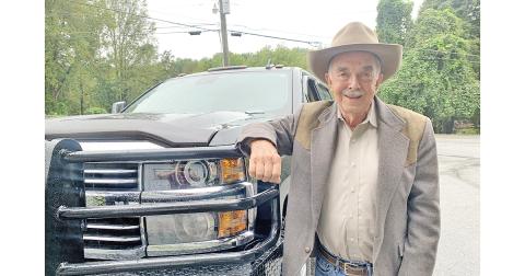 Claude Gilstrap will be at the head of the Gold Rush parade as grand marshal this Saturday at 3 p.m.