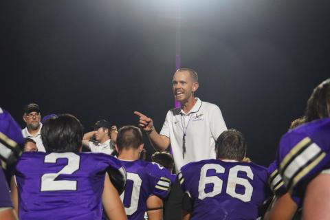 Caleb Sorrell's officially stepped down as the head coach of the LCHS football team on Monday.