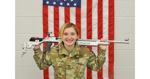 Lumpkin County High School JROTC Cadet Liv Lusky