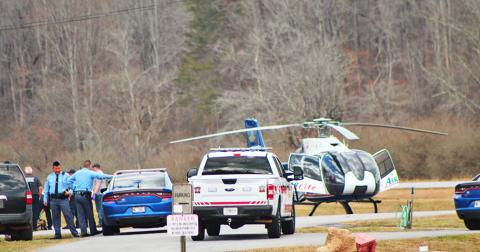 Emergency responders air-lifted a shooting victim after a dispute. The victim spent nearly two weeks in the hospital.