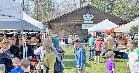 Art in the Park is back at Hancock Park as local artists bring their works to the downtown greenspace.