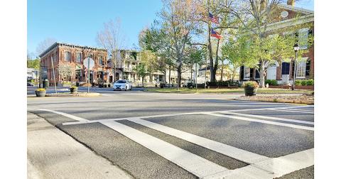 The Dahlonega city council was recently presented with a potential master sidewalk plan at its recent work session.