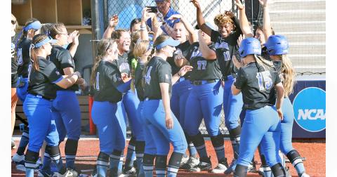 The UNG Softball team opened its National Championship campaign with a bang, scoring eight runs in its first game to take an 8-2 victory over Adelphi University on Thursday, before rolling over Auburn-Montgomery 8-0 on Friday. The Nighthawks say their season come to an end in the Final Four on Sunday, losing twice to Cal State Dominguez Hills.
