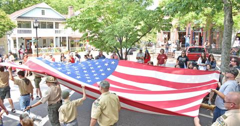 The Patriotic parade through the Square will be just one of the many activities in Dahlonega this Fourth of July.