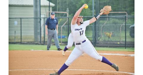 Lumpkin County pitcher Natalie Shubert has been a standout for the team in the early part of the season.