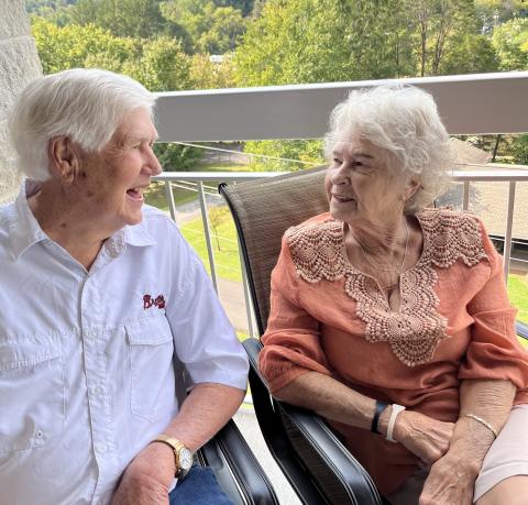This year's Gold Rush Festival will see the crowning of Leon and Doris Moss.