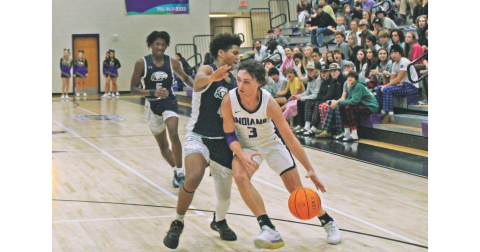 Lumpkin senior Hunter Cooper led the Indians with 13 points in the season opener.
