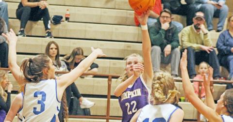 Eighth grader Anna Davis said she is proud of the way the team battled back from a slow start to finish the season with a winning record.