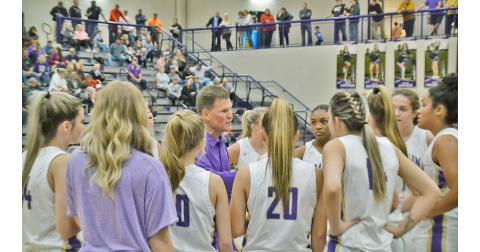 The Lumpkin County varsity girls basketball squad is currently in first place in Region 7-AAA, ahead of White County and Wesleyan.