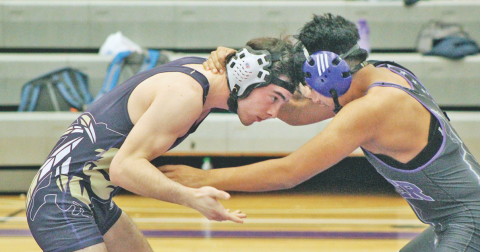 Lumpkin senior wrestler TJ Payne finished as an Area Champion at last week’s competition.