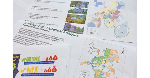 The council examined a recently completed city-funded housing study to understand the present and future needs of the community.