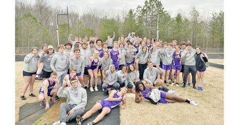 The Lumpkin County High School track team saw success last season but hopes to improve in 2023.