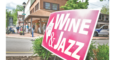 Art, wine, and music will greet visitors downtown this Saturday and Sunday.