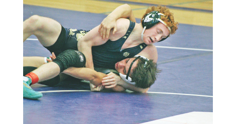Lumpkin’s Austin Marshall took a sixth-place finish in the freestyle event.