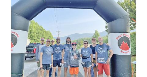 The Race for a Reason squad gathers after a recent event. (photo submitted)