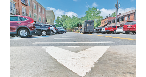 Underground infrastructure repairs will soon divert traffic on East Main Street. (Photo by Matt Aiken)
