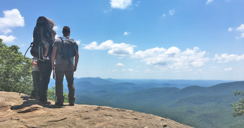 The view atop Preachers Rock could soon cost hikers $5 to see, as the United States Forest Service is considering funding options to keep trailhead parking lots and other facilities maintained.