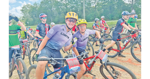 Lumpkin rider Kit Norton prepares to hit the trail in her race. (Photo courtesy of Jesse Turk)