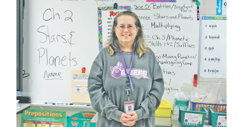 Fourth grade teacher Jennifer Bateman is the 2025 Teacher of the Year for Blackburn Elementary School.