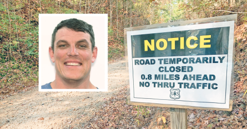 Authorities are on the look-out for Grant Matthew Caldwell, who managed to escape into the Chattahoochee National Forest following a vehicle chase last Wednesday afternoon.