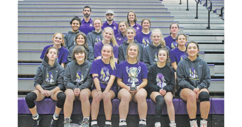 The Lady Indians wrestling team finished as Area Runner-up during their first season as an individual program.