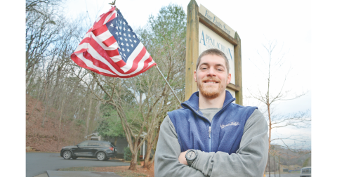 As the new owner, Beau Hughes plans to continue Appalachian Contracting Services’ level of professionalism that locals have grown accustomed to for decades. (photo by John Bynum)