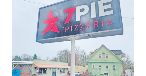 The eventual opening of 7 Pie Pizzeria will likely include some renovations to its expected downtown home on North Grove Street.