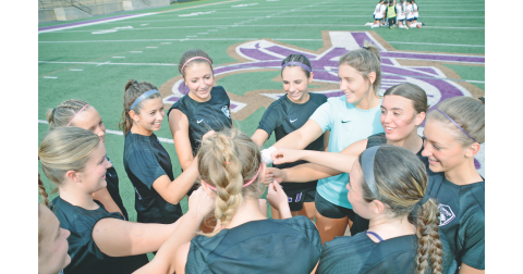 The Lumpkin County girls’ soccer team punched their ticket to the second round of the State Playoffs following a decisive 3-0 victory over Coahulla Creek. (Photo by John Bynum)