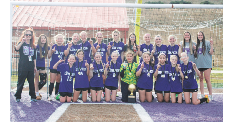 The Lumpkin County Middle School girls soccer team went undefeated this season, never giving up a single goal on their march to the Mountain League Championship.