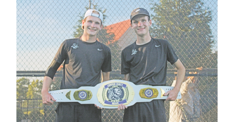 Athletes of the Week Will and Jack McKinney dug deep during a tie-breaking third set, battling back from 5-1 to send their team to the Elite Eight. 
