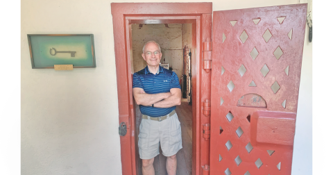 Museum Director Darrell E. Woodall has been taking a closer look at the old Lumpkin County Jail lately. And he's hoping local residents will as well, as the more-than-century-old building will open up for tours this July 4.