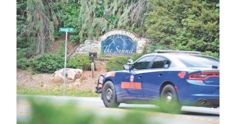 The County, City and GDOT are working on a solution that would bring flashing safety signs to both sides of The Summit entrance.