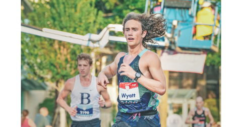 Lumpkin County High School track and cross-country athlete Wyatt Windham was given the opportunity to compete among the state’s high school elite at the Peachtree Road Race on the 4th of July.  Windham came away with a great finish in a stacked event featuring 42,000 plus competitors.