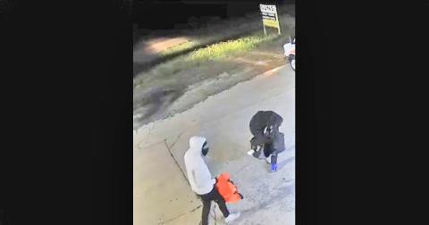 Surveillance cameras caught culprits in the act of a destructive burglary of a local pawn shop last Tuesday morning.